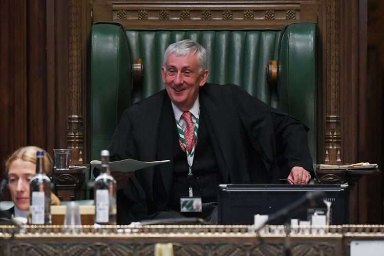 Speaker Denies Second Gaza Debate Amid SNP Investigation Demand 1 Sir Lindsay Hoyle, UK's House of Commons Speaker