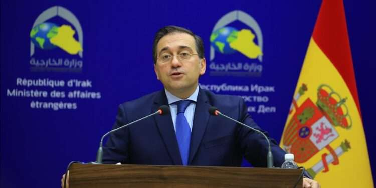 Spanish Foreign Minister, Jose Manuel Albares.