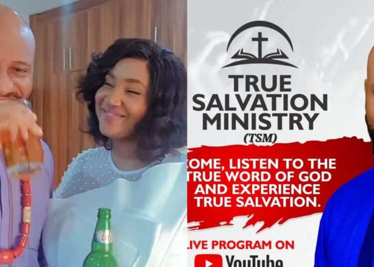 Yul Edochie Apologizes To Church Members 1 Yul Edochie and his wife, Judy Austin