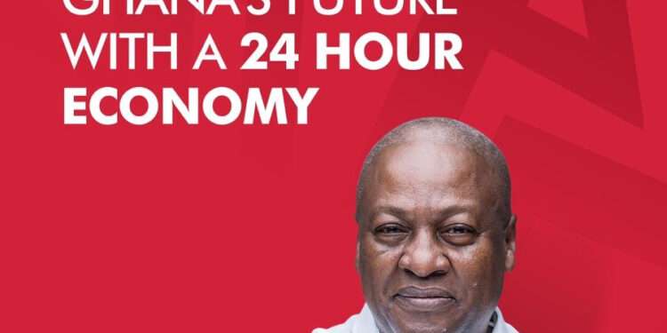 NDC's Flagbearer, Former President John Dramani Mahama
