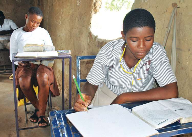 Ghana’s Educational System; A Policy of Rots And Decays 1 A Classroom In Rural Ghana