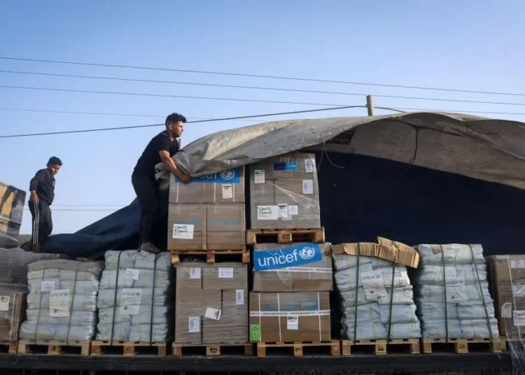 Aid delivery to Gaza