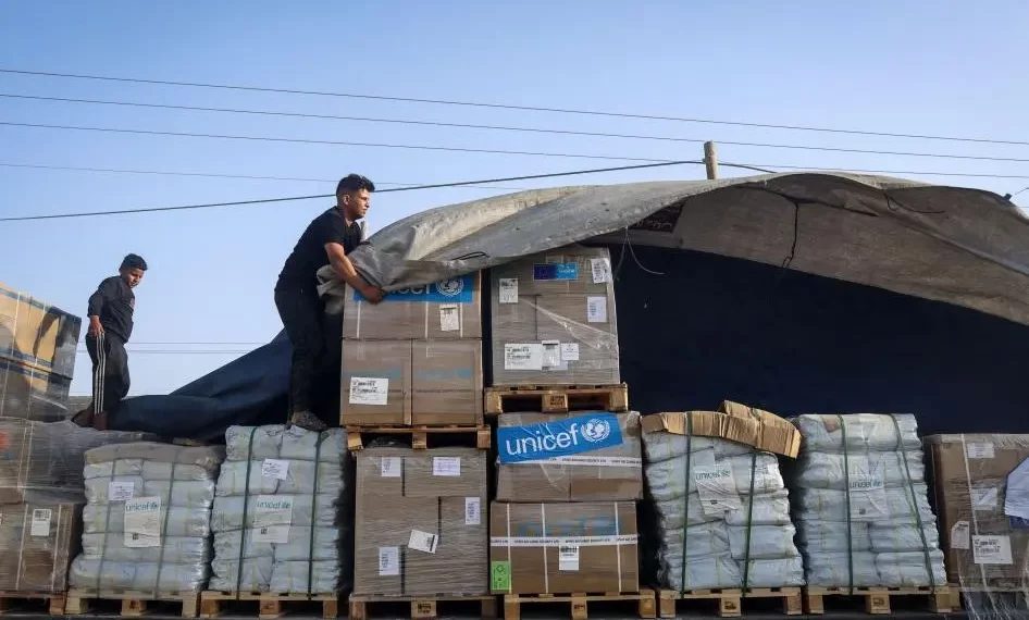 Aid delivery to Gaza