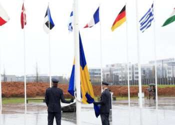 Flag Raising Ceremony Seals Sweden’s NATO Accession
