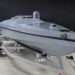 In this undated photo provided by Ministry of Digital Transformation of Ukraine a Magura V5 (maritime autonomous guard unmanned robotic apparatus V-type), Ukrainian multi-purpose unmanned surface boat, is seen in Ukraine.