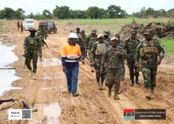 Ghana Armed Forces at Post