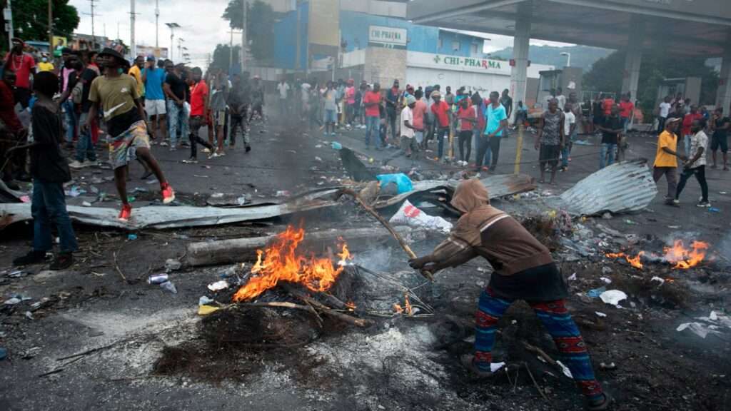Haiti violence compressed