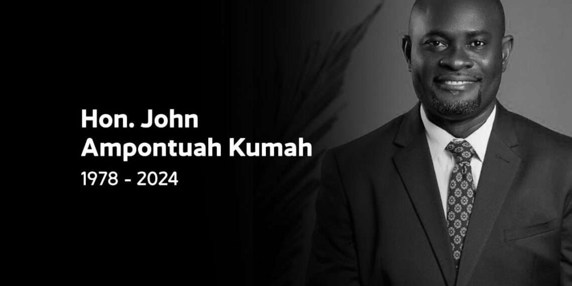 Ghana Mourns the Loss of its Deputy Minister for Finance 1 Hon. John Kumah
