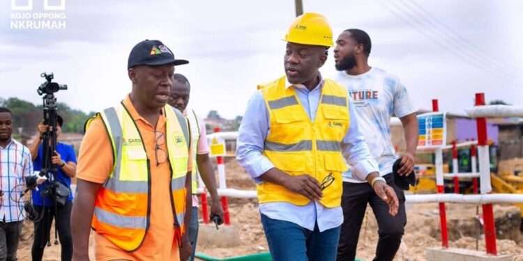 Hon. Kojo Oppong Nkrumah, Minister for Works and Housing