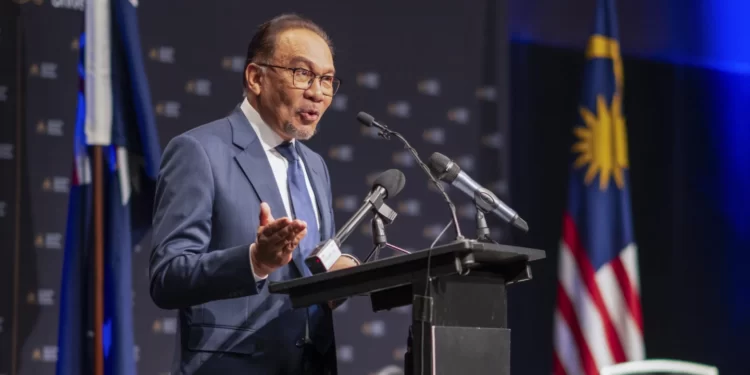 Malaysian Prime Minister Anwar Ibrahim