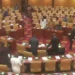 The Chamber of Ghana's Parliament