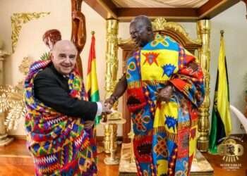 President of Malta and Otumfuo Osei Tutu II