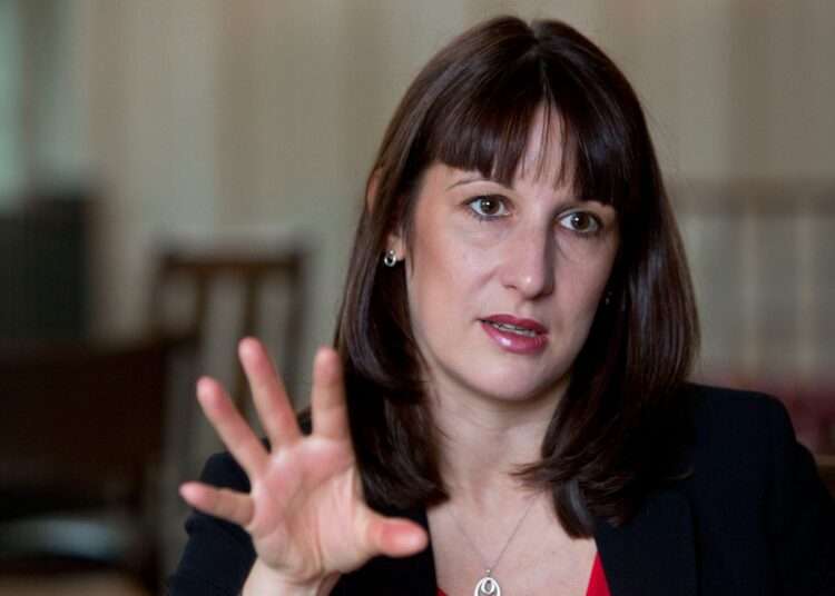 Rachel Reeves Labours shadow chancellor