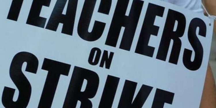 Teachers on Strike
