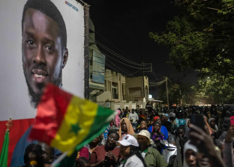 Bassirou Diomaye Faye's supporters