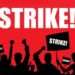 TEWU goes on strike