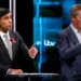 Conservatives Say No Pre-Election Deals with Nigel Farage 11 Rishi Sunak and Nigel Farage at iTV debate in 2019
