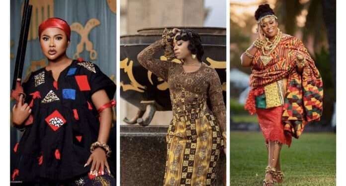 Female Celebrities Slay To Mark Ghana’s Independence 1 Nana Ama McBrown, Michy, and MzGee