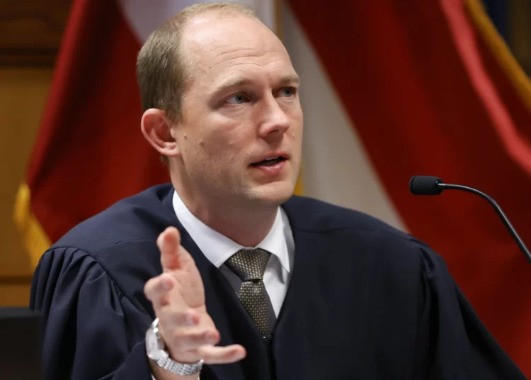 Six Charges in Georgia Election Case Dismissed 1 Fulton County Superior Court Judge, Scott McAfee.