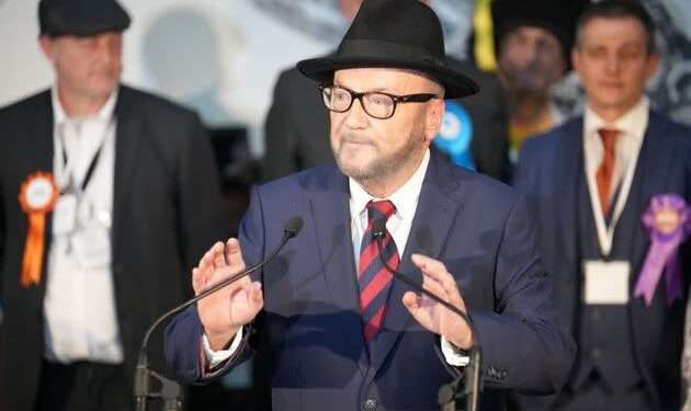 George Galloway's Rochdale Victory: Blow to Labour 1 George Galloway making a speech after his victory