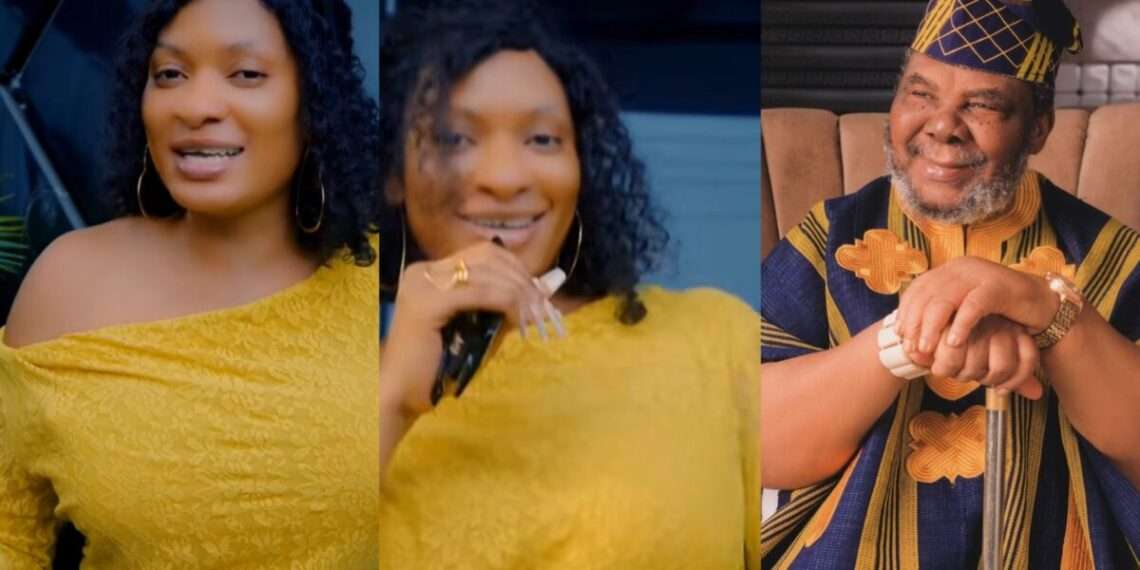 May Edochie Celebrates Father-In-Law’s Birthday