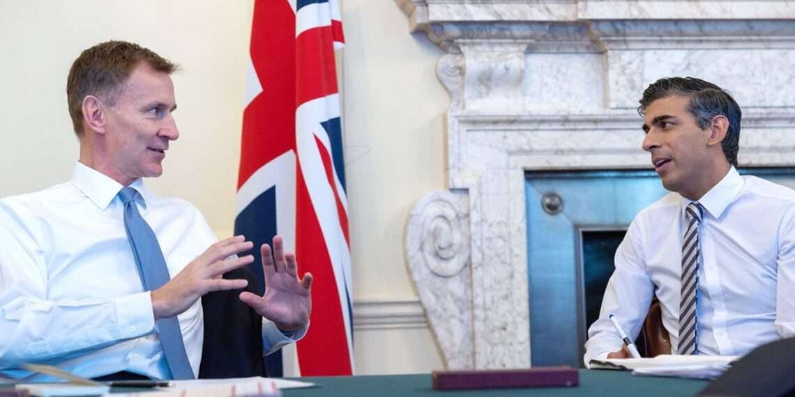 Jeremy Hunt and Rishi Sunak