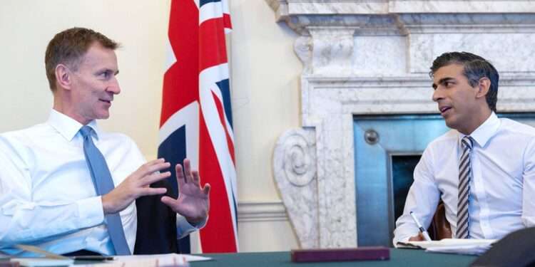 Jeremy Hunt and Rishi Sunak