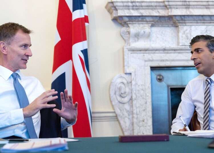 Jeremy Hunt and Rishi Sunak