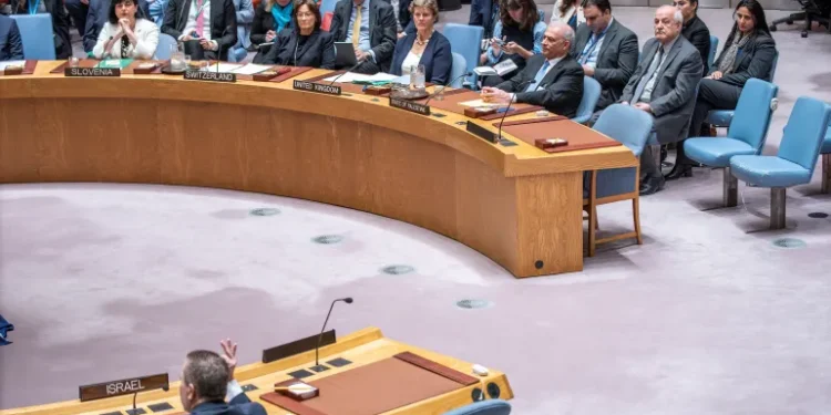 The UN headquarters in New York City, US April 18, 2024.