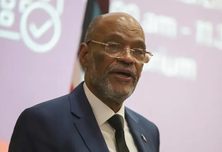 Haiti's Prime Minister, Ariel Henry.