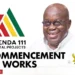 The Commencement flyer of the Agenda 111