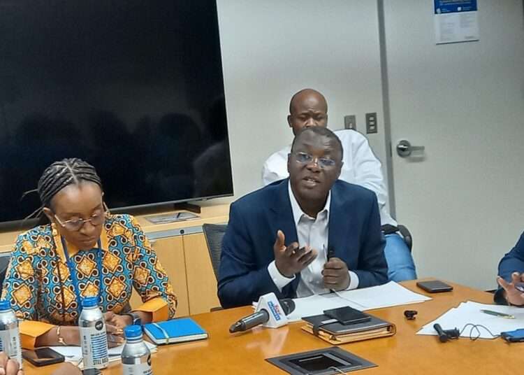 Debt Talks, Ghana's Fate Hangs on Creditors Scrutiny 1 Dr. Mohammed Amin Adam (right)