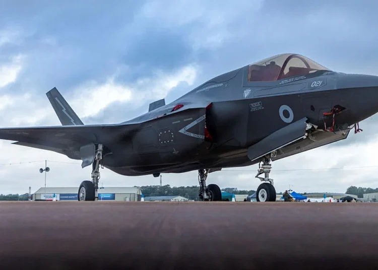 UK’s Defense Budget To Balloon To 2.5% Of GDP 1 An F-35 fighter jet