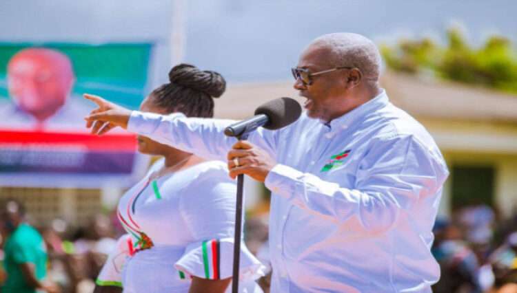 Mahama Slams NPP Over Economic Mismanagement in Rally 1 Former President John Dramani Mahama