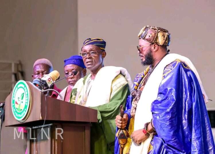 Green Ghana Day Slated for June 7 1 Representatives of Yaa Naa Abubakari Mahama II