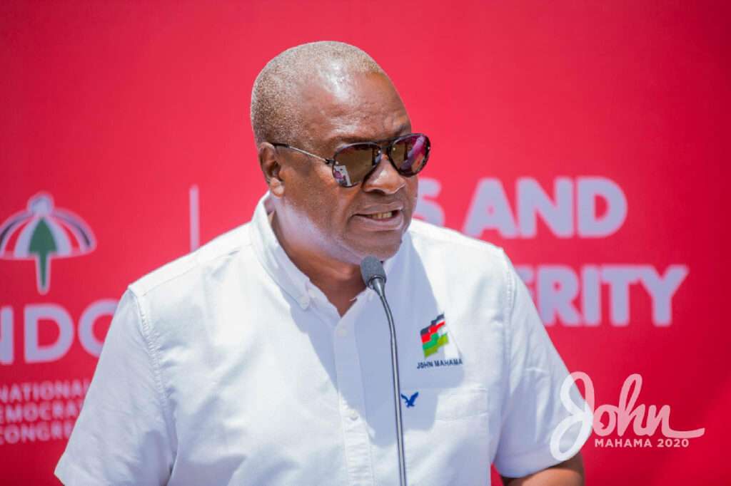 President John Mahama accused of being "a clearing agent" in AG's Case Discontinuation. 