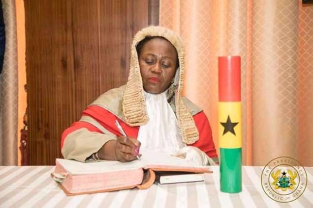 Justice Gertrude Torkornoo Chief Justice Ghana