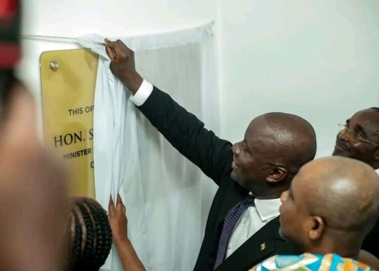 Lands Minister Commissions New Office for Greater Accra Lands Commission 1 Honourable Samuel Abu Jinapor