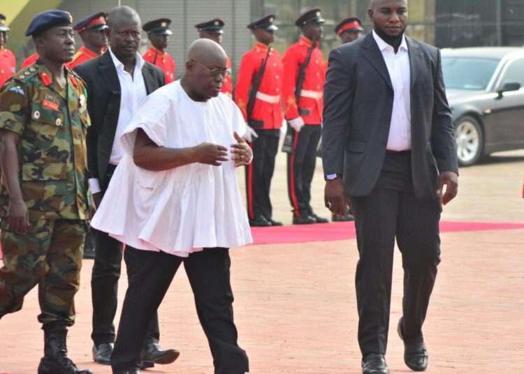 Trappings of Power: a Call for Disincentivising Political Entitlement in Ghana 1 President Akufo-Addo