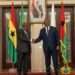 President Akufo-Addo with President, Umaro Mokhata