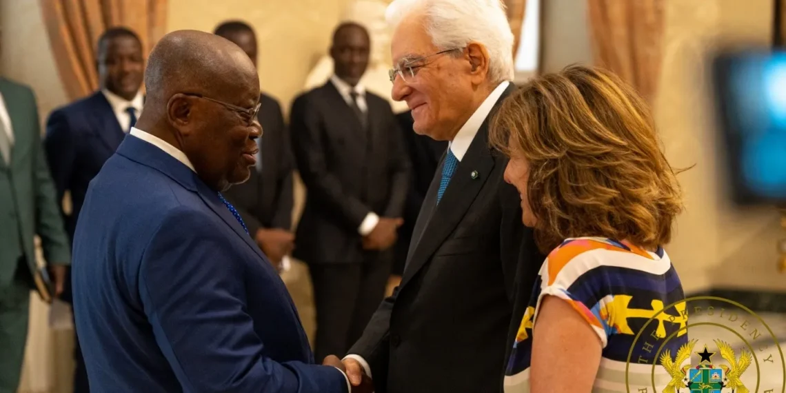 President Akufo-Addo and President Sergio Mattarella