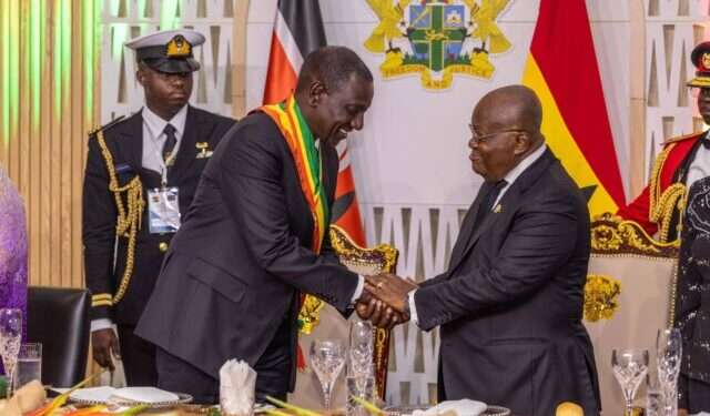 President Ruto and President Nana Addo