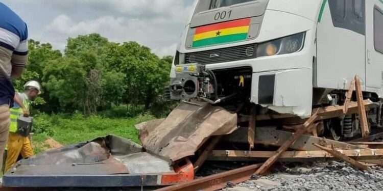 Train Involved in the Accident