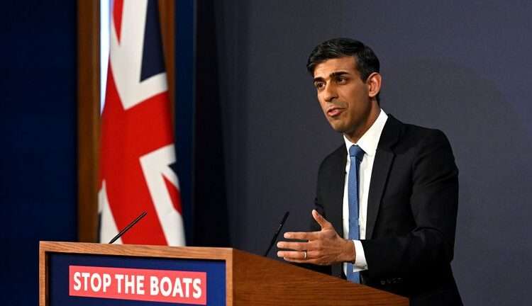 Sunak's 'Stop the Boats' Promise Falters Dramatically 1 Rishi Sunak, UK's former Prime Minister