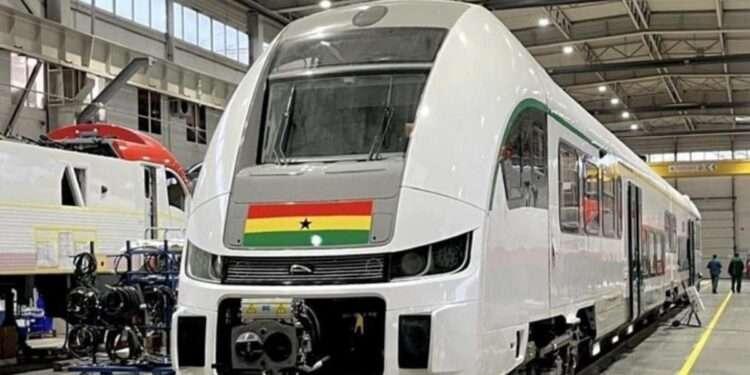 Government's Trains Importation Incurs Criticisms 1 A Picture of one the Train Government of Ghana imported from Poland