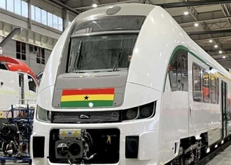 Government's Trains Importation Incurs Criticisms 1 A Picture of one the Train Government of Ghana imported from Poland