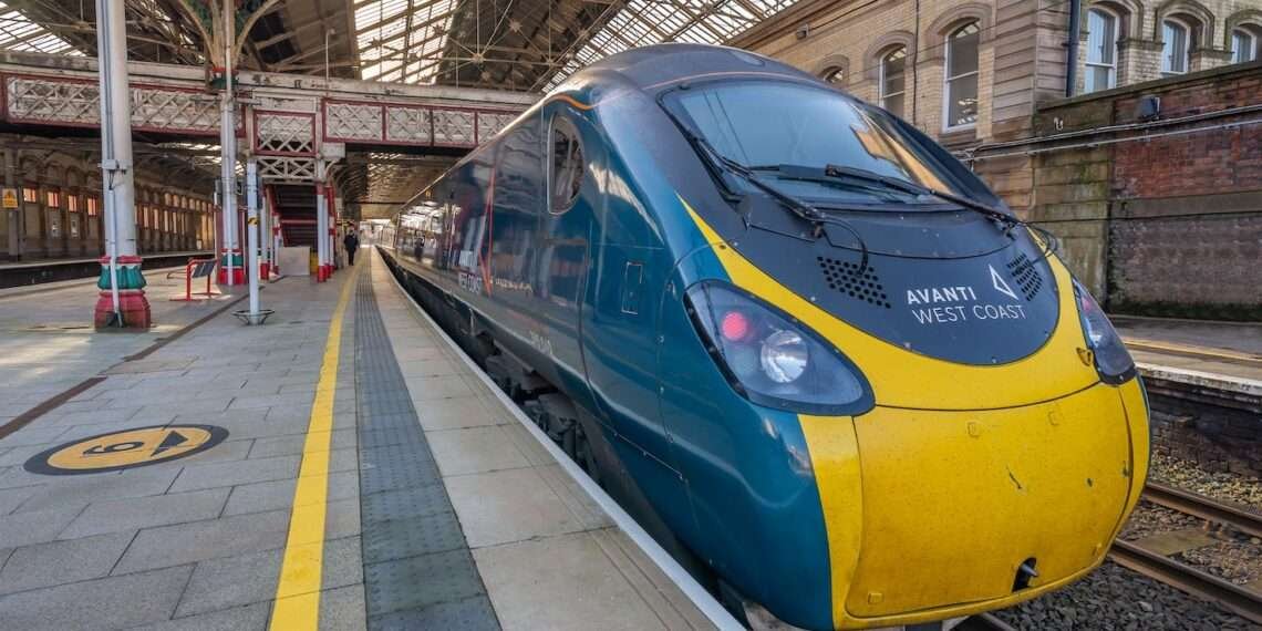 A train in the UK