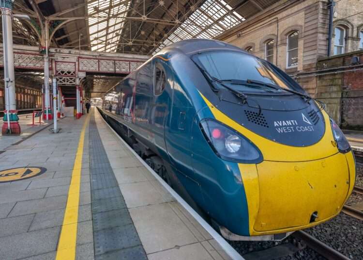 Labour To Renationalize UK Rail System 1 A train in the UK