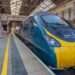 Labour To Renationalize UK Rail System 14 A train in the UK