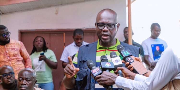 Government Commences Development of Road Infrastructure at Ejisu 1 Francis Asenso Boakye, Roads and Highways Minister